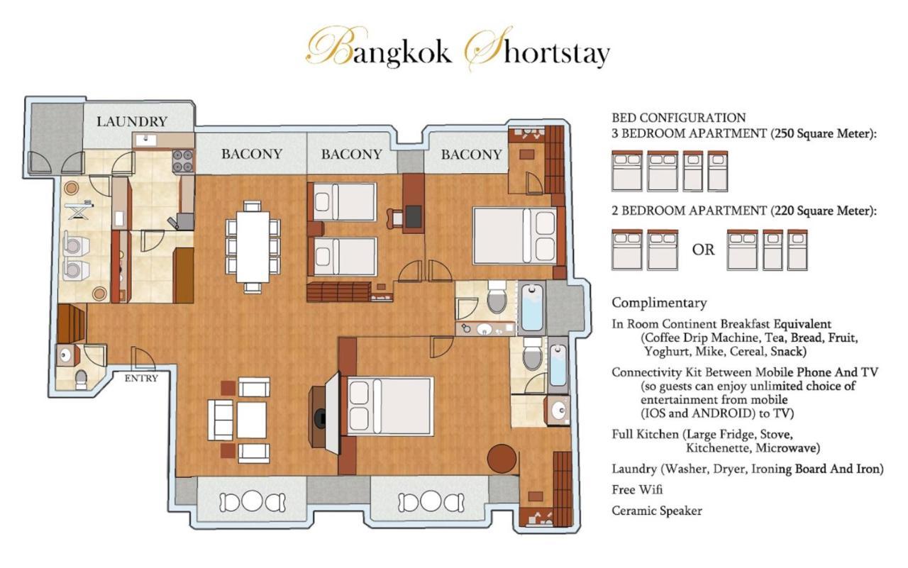 Bangkok Shortstay, 2-3Br Sukhumvit Zewnętrze zdjęcie